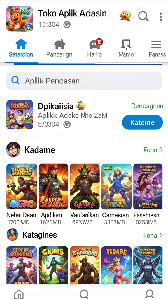Screenshot cacor78 nomor 1