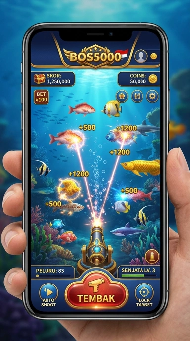 Cuplikan layar menu unduhan bos5000 untuk perangkat Android